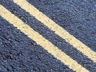 Double yellow lines